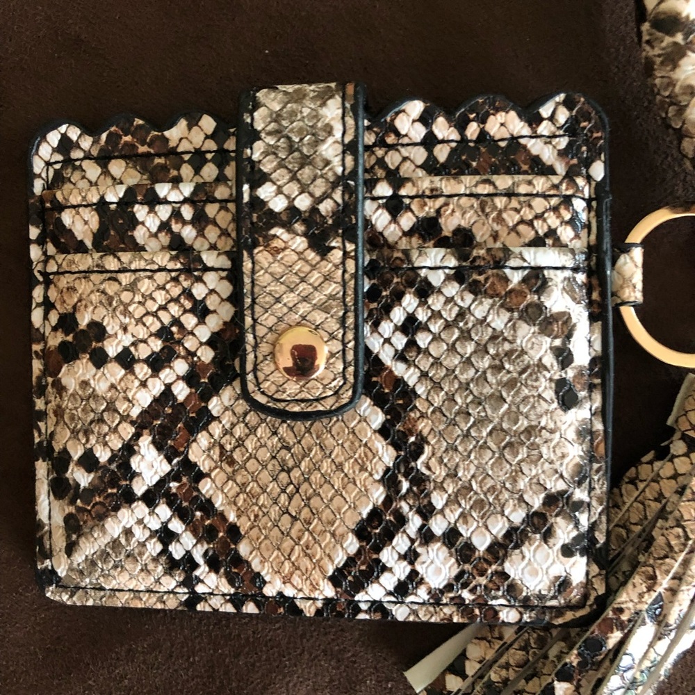 🖤🤎 Cardholder & Keychains with Bangle 🤎🖤 - Picture 5 of 7